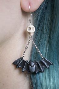 Image result for Bat Earrings
