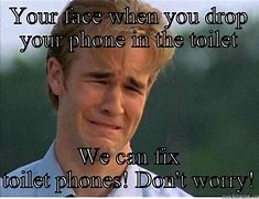 Image result for Phone Down the Loo Jokes