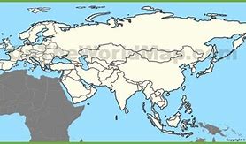 Image result for Eurasia Map Balnk