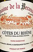 Image result for Becassonne Cotes Rhone Blanc