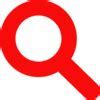 Image result for Red Search Icon