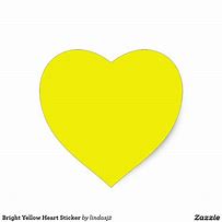Image result for Yellow Heart Stickers