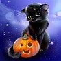 Image result for Ima Images of Cute Cat Halloween