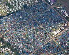 Image result for Glastonbury Festival From the Air