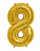 Image result for Giant Number 8 Foil Balloon