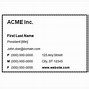 Image result for Microsoft Office Free Business Card Templates Word