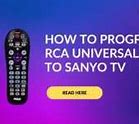 Image result for Sanyo TV Remote