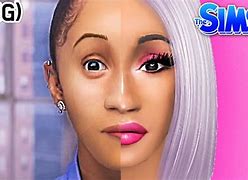 Image result for Sims 4 Cardi B Tattoo