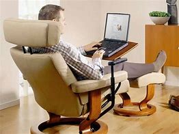 Image result for Recliner Chair with Laptop Table