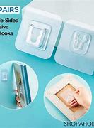Image result for Double-Sided Adhesive Wall Hooks