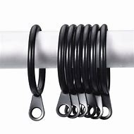 Image result for Curtain Wire and Hooks