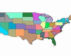 Image result for 48 States Map