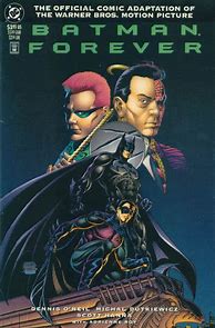 Image result for Batman Forever Comic Book Adaption with U2 Single CD