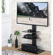 Image result for Glass TV Stand 65-Inch