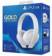 Image result for Sony PS4 Gold Wireless Headset