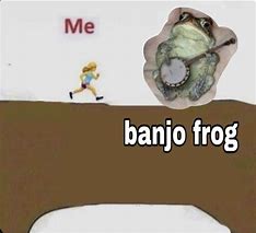 Image result for Banjo Frog Meme