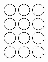 Image result for 2 Inch Circle Label Template Free