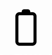 Image result for Empty Battery Icone