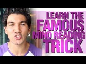 Image result for How to Read Someone's Mind Magic Trick