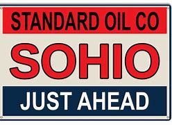 Image result for Sohio Herd Oil Sign
