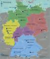 Image result for Germany Regions Map