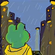 Image result for Pepe in Rain