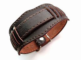 Image result for Men's Wide Leather Watch Bands