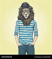 Image result for Hipster Lion