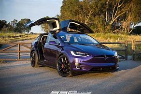 Image result for Tesla Model X Purple