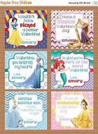 Image result for Free Printable Disney Princess Valentine Cards