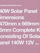 Image result for SunPower Solar Panel Dimensions