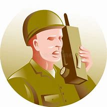 Image result for Military Radio Cartoon