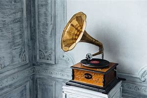 Image result for Vintage Gramophone Record Player