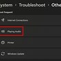 Image result for Playing Audio Troubleshooter Windows 1.0