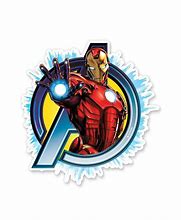Image result for Iron Man Sticker Gas Cover