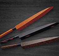 Image result for Japanese Knife Rough Finish Blade