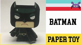 Image result for How to Make a Batman Out of Paper