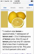 Image result for Lemon Size Chart