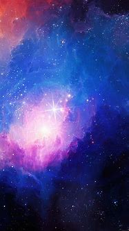 Image result for Blue Galaxy iPhone Wallpaper