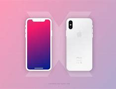 Image result for Flat iPhone X Mockup