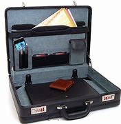 Image result for Combination Lock Leather Briefcase