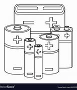 Image result for Battery Clip Art Black and White