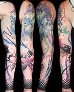 Image result for Abstract Watercolor Tattoo Designs