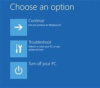 Image result for UEFI Firmware Settings Advanced Troubleshoot Options