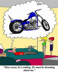 Image result for Funny Motorcycle Cartoons