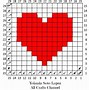Image result for Heart On Graph Paper