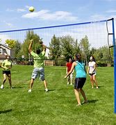 Image result for Back Yard Volleyball Table