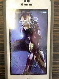 Image result for Cracked Phone Screen Fixer