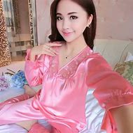 Image result for Luxury Silk Pajamas
