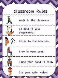 Image result for Discussing Classroom Rules in Elememtary